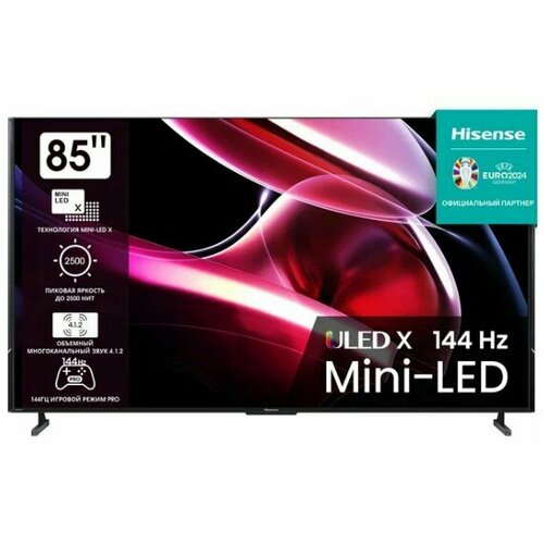 Телевизор LED Hisense 85 85UXKQ темно-серый 4K Ultra HD