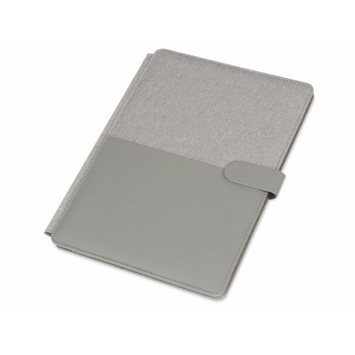 Папка для документов Kadeo с блокнотом А4 цвет светло-серый 2967₽