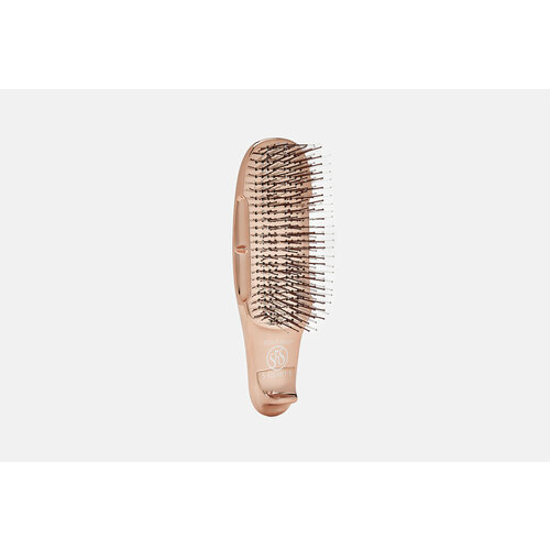 японская массажная расческа s heart s scalp brush 572 deco 1 шт Японская массажная расческа S-Heart-S scalp brush gold / количество 1 шт