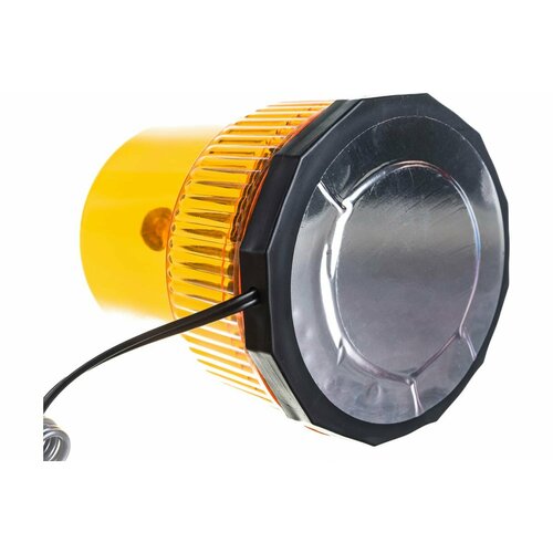 Дали-авто Маяк импульсный 12V светодиодный, магнит + стационар. желтый DA-01822