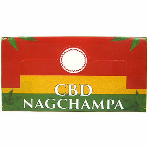 CBD NAGCHAMPA, Nandita (CBD нагчампа благовония палочки, Нандита), 15 г. благовония ppure чёрная нагчампа black nagchampa 15 г