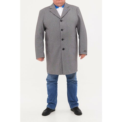 Пальто MISTEKS design, размер 68-182, серый