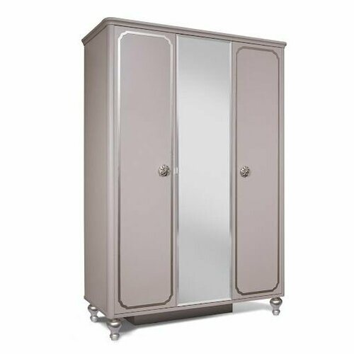 Шкаф 3-дверный Слониммебель Сицилия кашемир