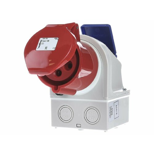 Настенная розетка CEE 32A 135 Walther 4015609000128 28050₽