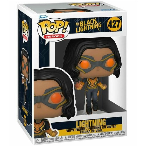 Фигурка Funko POP! Heroes DC Black Lightning Lightning фигурка funko pop heroes dc comics black lightning – lightning 9 5 см