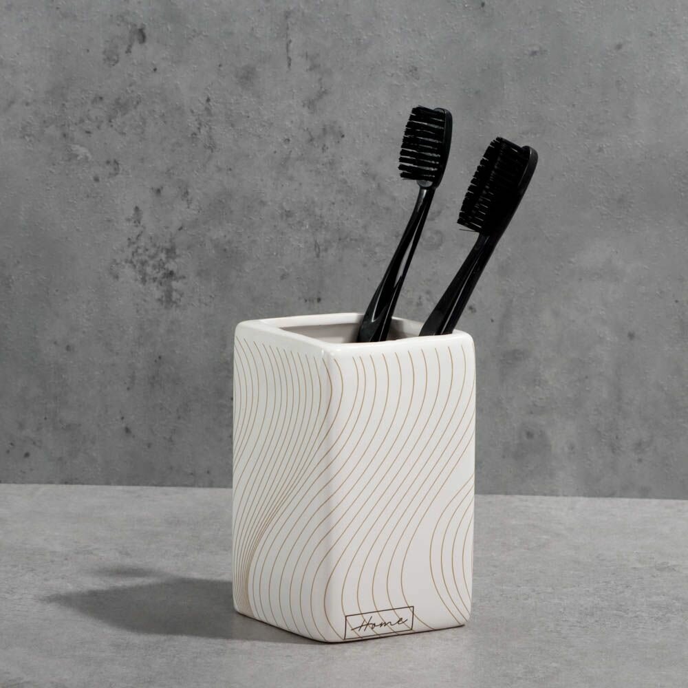 фото Стакан для ванной комнаты, керамика