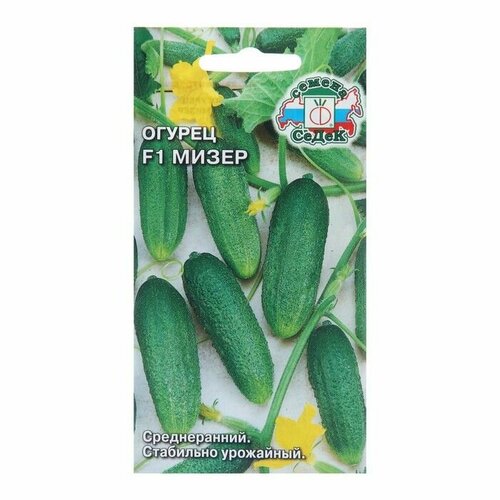 Семена Огурец Мизер F1, 0,3 г ( 1 упаковка )