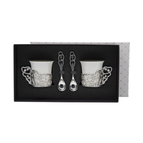 Кофейный набор Серебристая ветвь посеребренный 17250₽