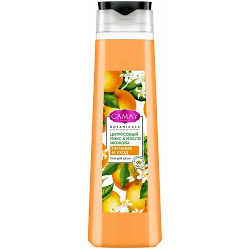Гель для душа Camay Цитрусовый микс и масло жожоба 400мл