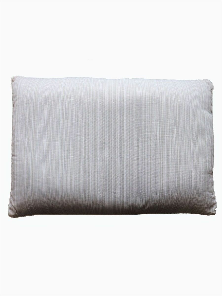 Подушка льняная (лён) натуральная с лузгой гречихи для сна 50х70