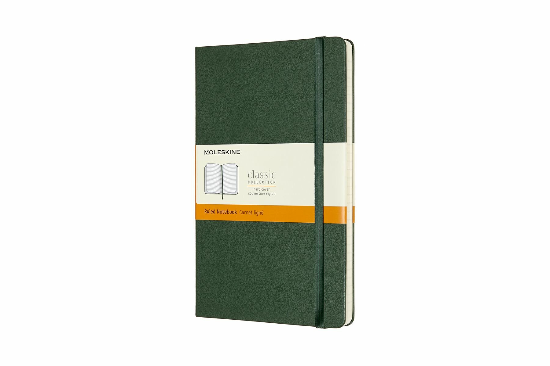 Блокнот Moleskine CLASSIC Large 130х210мм 240стр. линейка твердая обложка зеленый - фото №10