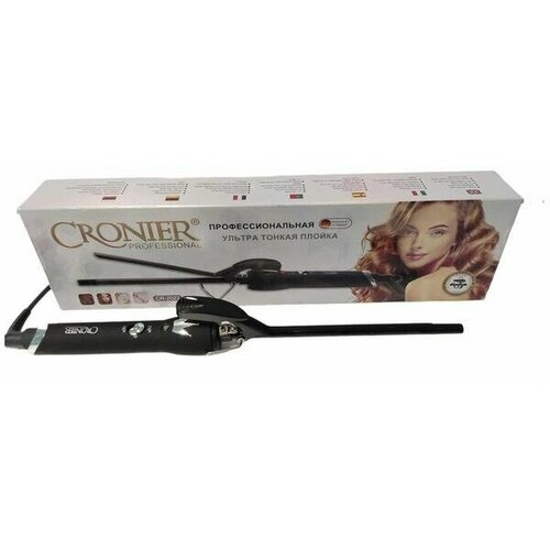 Ультратонкая профессиональная плойка для афро кудрей 9 мм Черный 253900₽