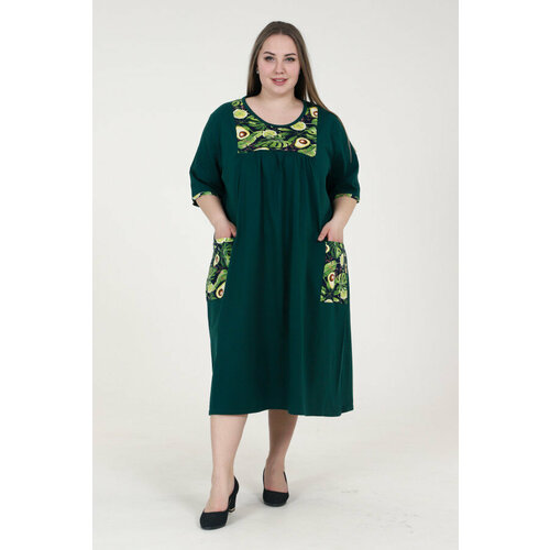Платье ZOYA, размер 68, зеленый