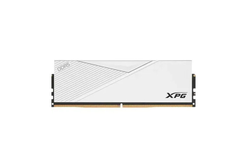 Оперативная память A-Data Lancer White DIMM DDR5 8Гб(5200МГц, CL38, AX5U5200C388G-CLAWH), (радиатор)