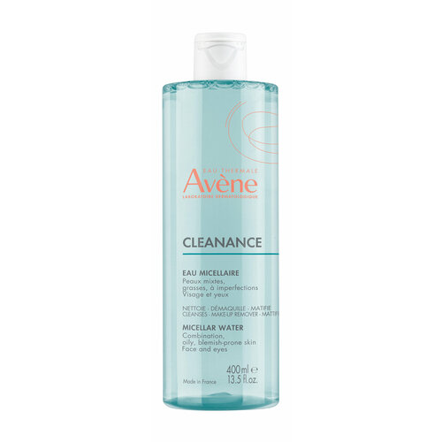 avene cleanance мицеллярная вода для жирной кожи лица склонной к акне 400 мл AVENE Cleanance Мицеллярная вода для жирной кожи лица, склонной к акне, 400 мл