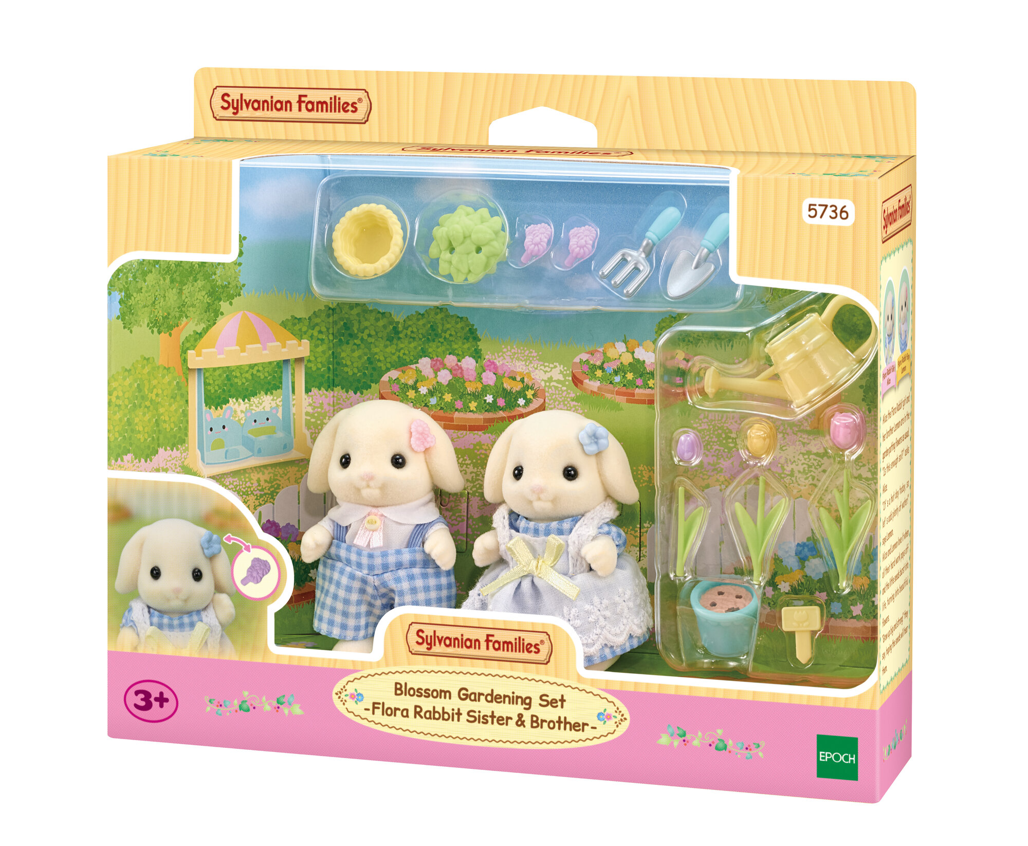 Sylvanian Families “Цветочные кролики – брат и сестра”