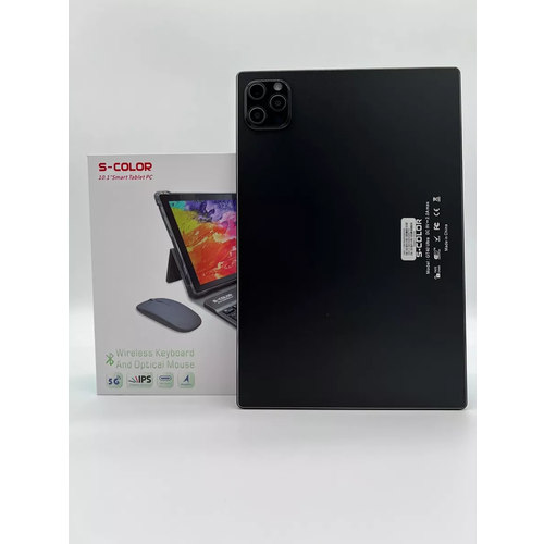 Планшет S-Color GT40 Ultra 16/512 ГБ, 10.1 дюйм, Android 13, черный