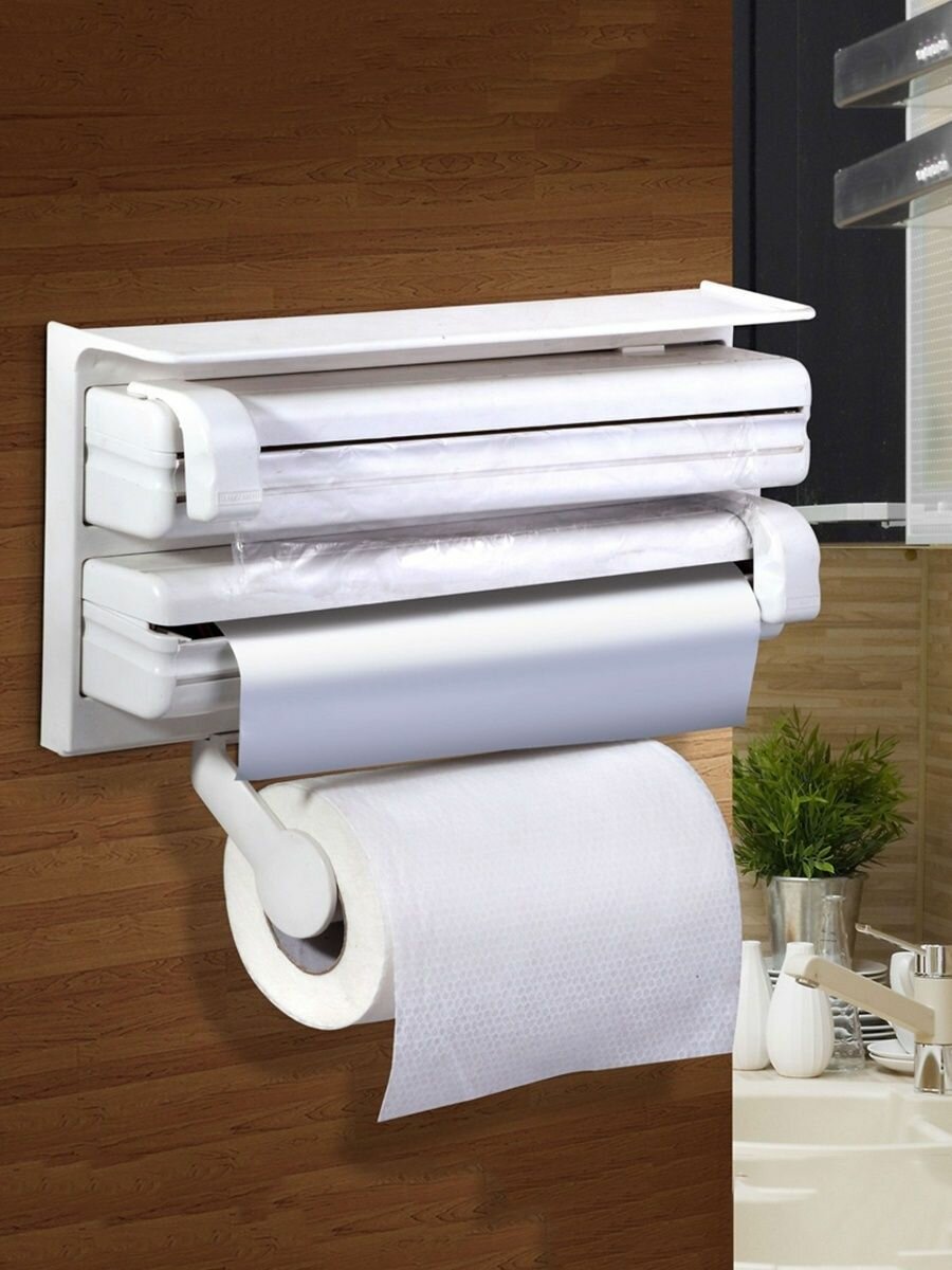 фото Держател для бумажных полотенец, фольга и пленки