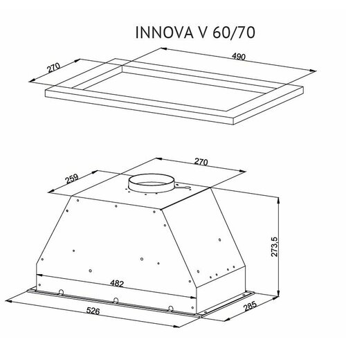 Kuppersberg INNOVA V 60 Black 2379200₽