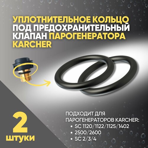 Karcher Sc Уплотнительное кольцо пробки пароочистителя 22*3 комплект насадок velercart для пароочистителей karcher sc 1 5 и si для мойки окон для ковров и для ухода за текстилем