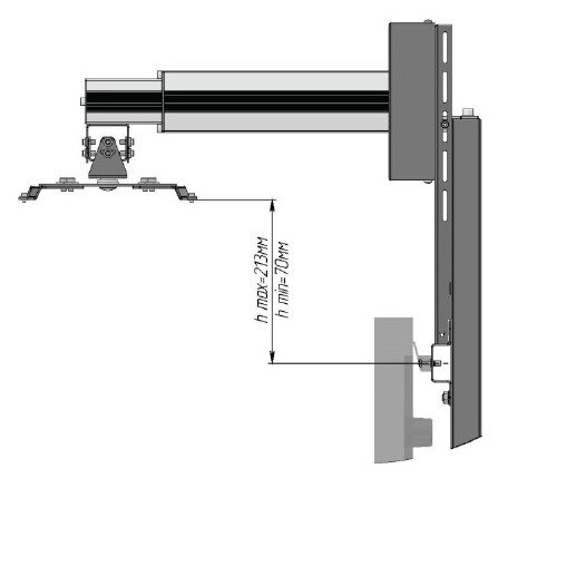 Кронштейн для проектора Digis SMART-BASE DSM — фото 1