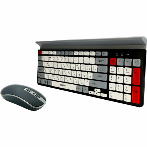 Клавиатура беспроводная + мышь Smartbuy SBC-201359AG-KW, черный