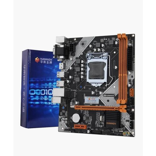 HUANANZHI B75 LGA 1155 для i3 i5 i7 2xDDR3 M2 Nvme mATX 599900₽