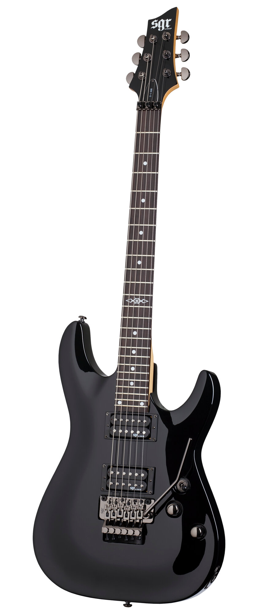 Schecter SGR C-1 BLK Гитара электрическая, 6 струн, чехол в комплекте