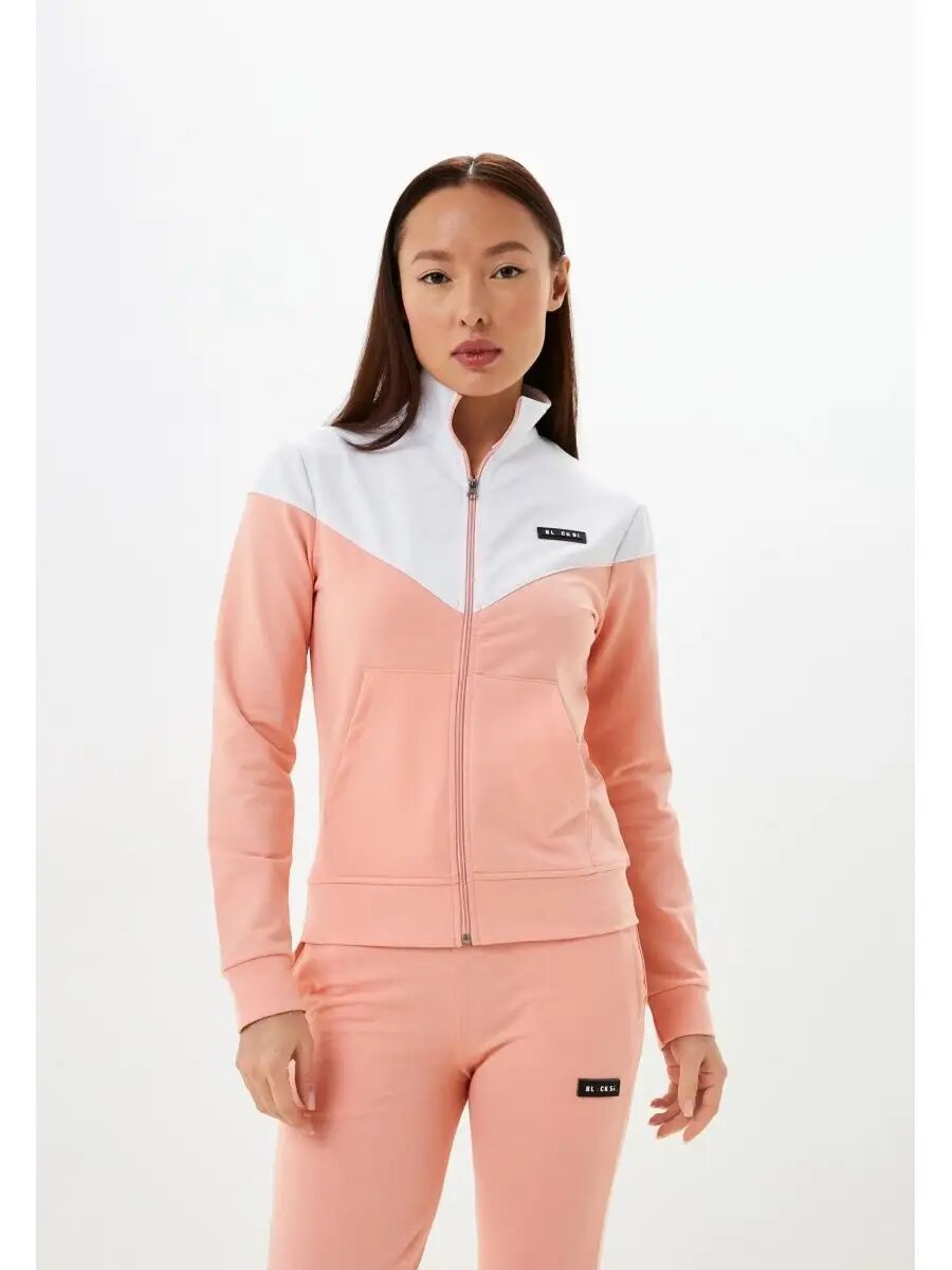 Костюм спортивный BLACKSI, размер XL, розовый/белый — фото 1