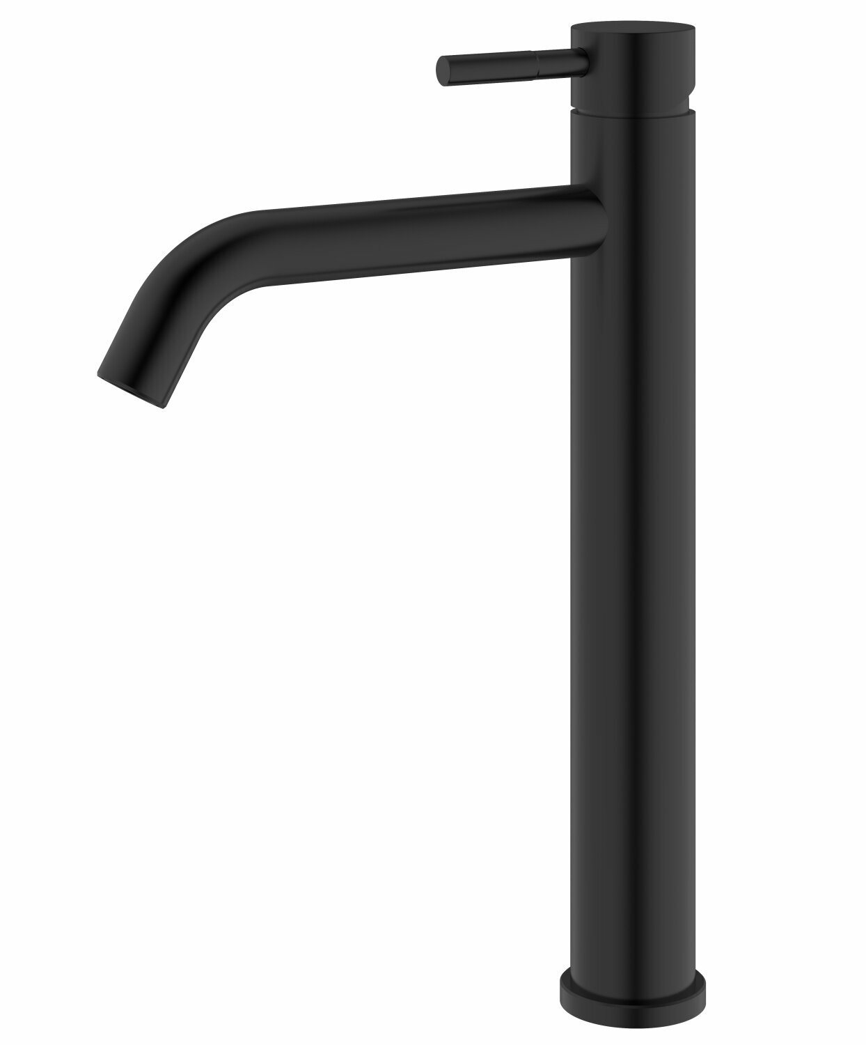 фото Смеситель для умывальника RUSH Melos высокий черный (SUS1101-12Black)