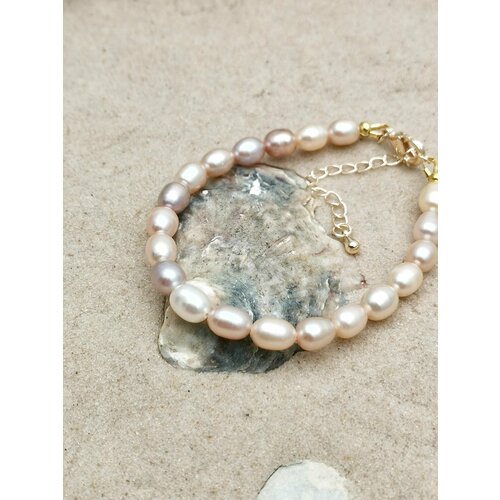 Браслет, размер 17 см, мультиколор