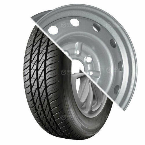 Колесо в сборе GRANT НК-241 R14 18560 82H Тольятти ВАЗ 2112 R14 18560 82H R14x55 4x98 ET35 CB586 Silver 5513₽