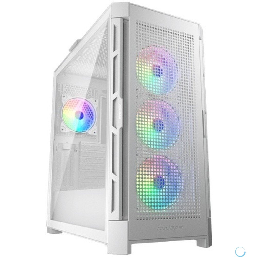 фото Cougar Airface Pro RGB White 4x120MM ARGB FAN, ARGB FAN HUB, без БП, белый, E-ATX