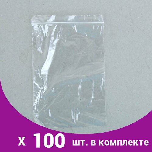 фото Пакет zip lock 12 х 17 см (100 шт) aviora