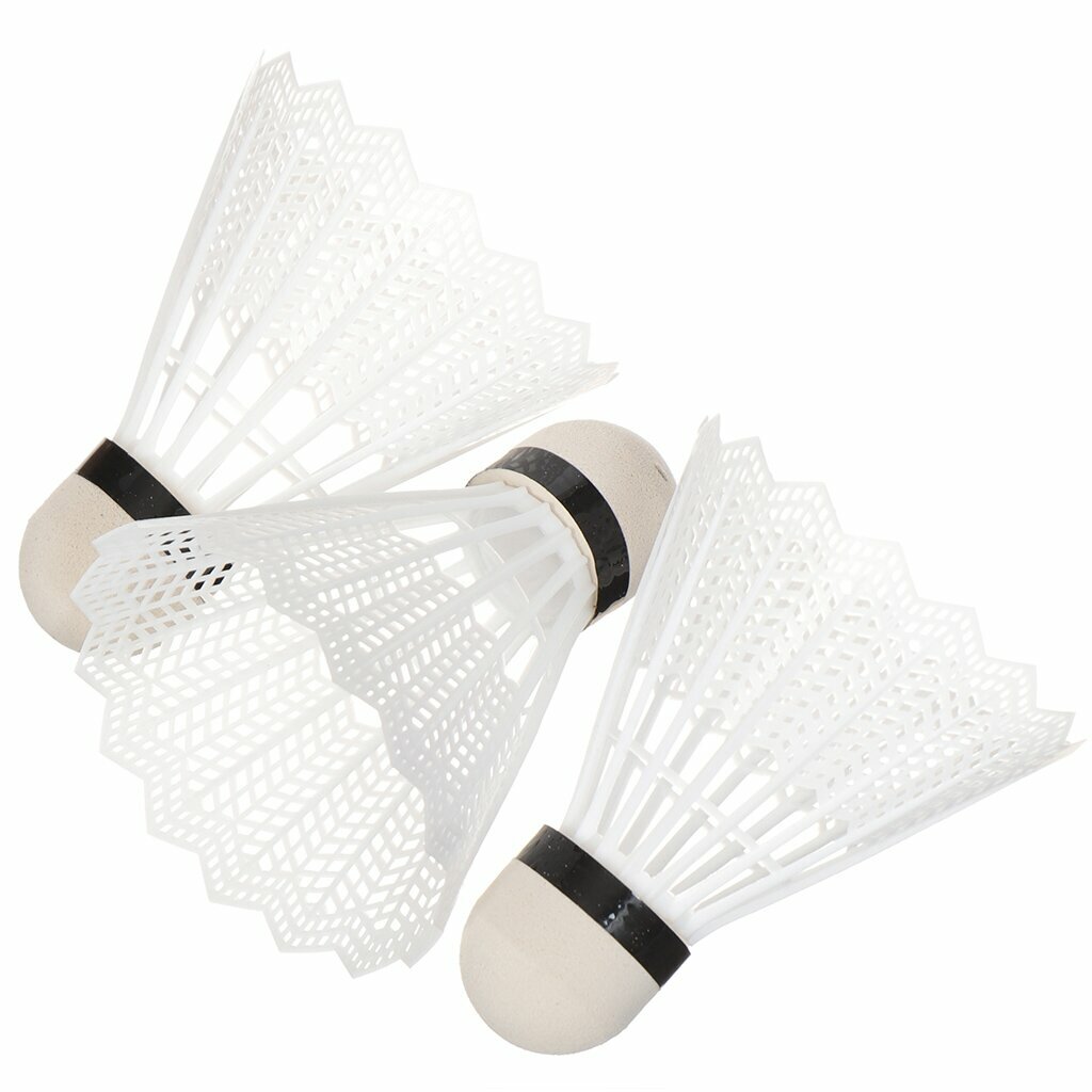 Воланы для бадминтона в тубе набор 3 штуки Y6-1881 качественные Китай