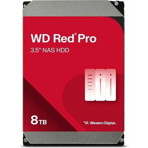 Жесткий диск Western Digital WD Red Pro WD8005FFBX 8ТБ 7200обмин 22901₽