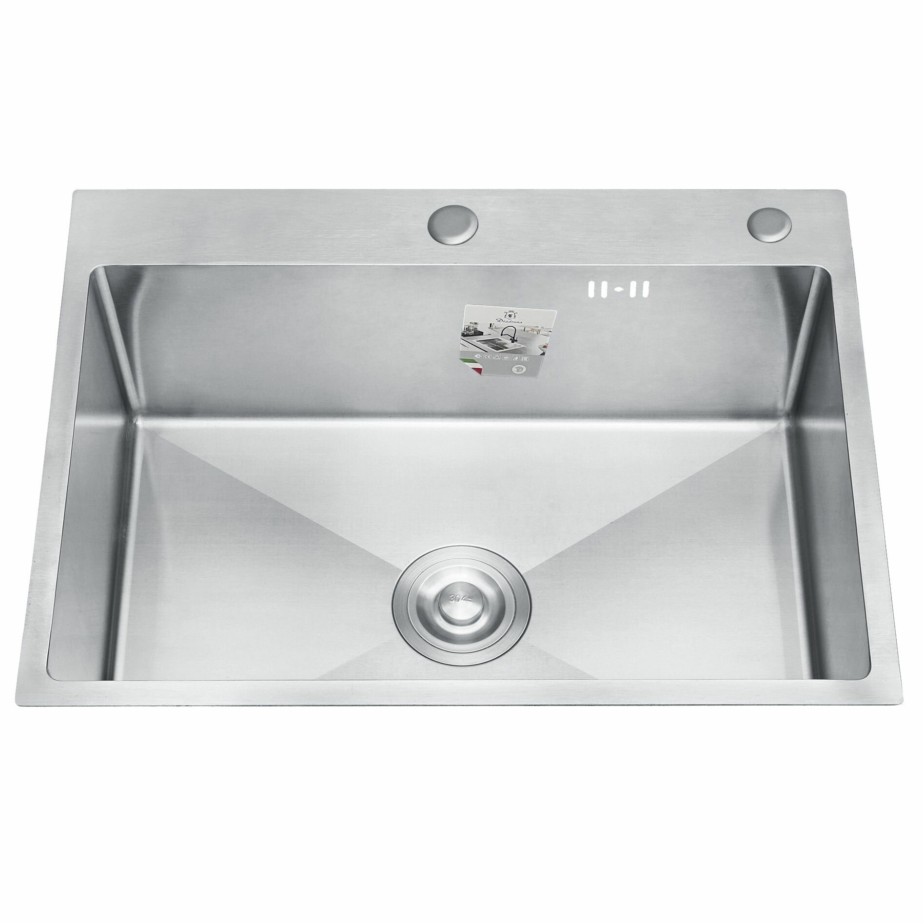 Мойка нержавеющая 50х40 см