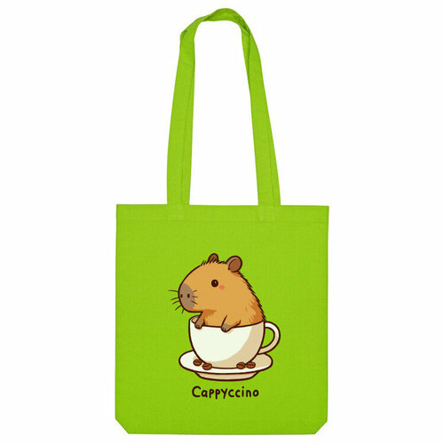 Сумка шоппер Us Basic, светло-зеленый