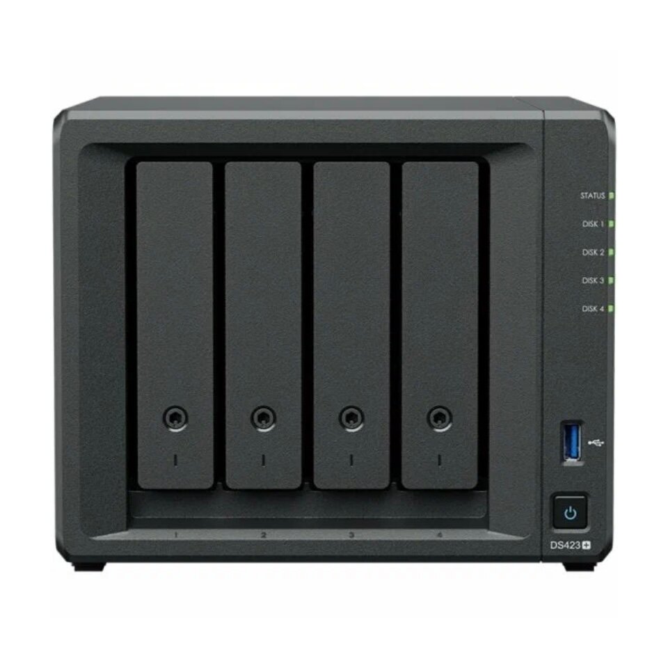 Сетевое хранилище NAS Synology DS423+ — фото 1