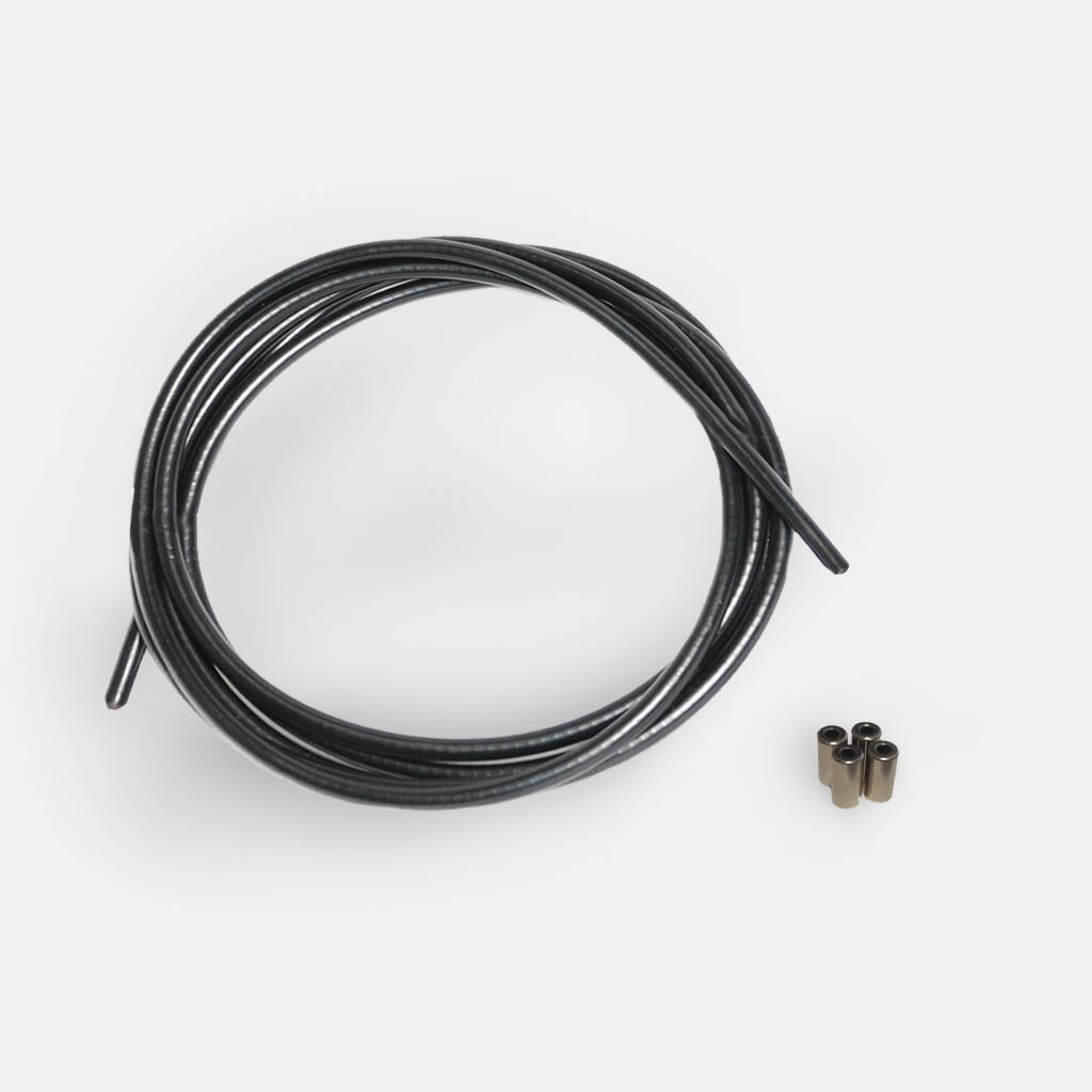 Рубашка троса тормоза 1м + 4 наконечника