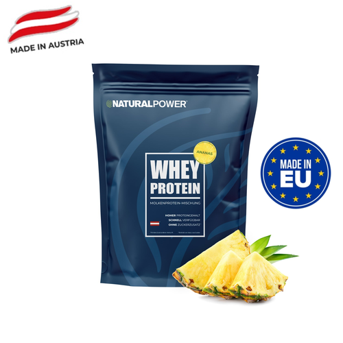 Сывороточный протеин Natural power 1000 гр Ананас, Австрия