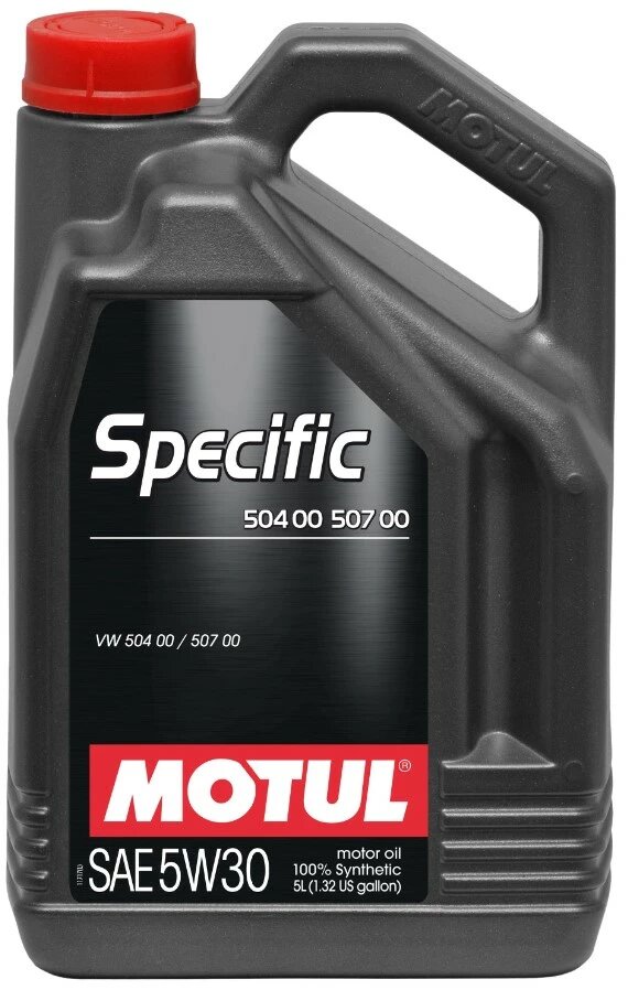 MOTUL Моторное Масло Specific Vag 504.00/507.00 5W30 5Л (101476) 106375