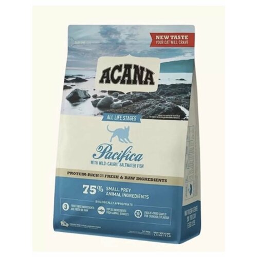 Сухой корм для кошек и котят с рыбой 1,8 кг