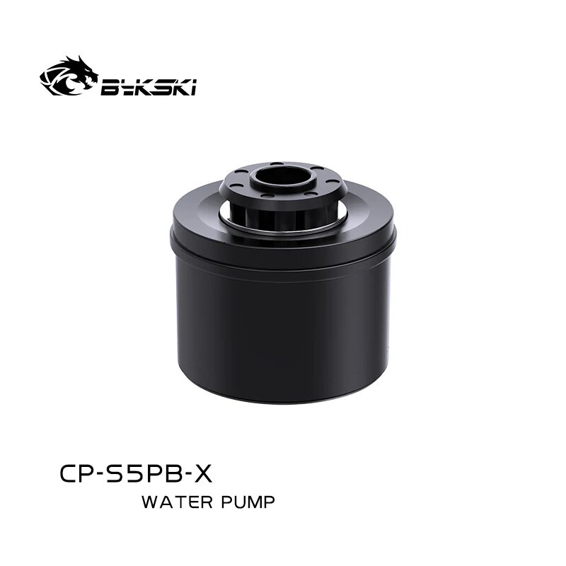 Насосы Бочковые Bykski CP-S5PB-X насос для воды D5 черный, CP-S5PB-X, MAX Lift 3.8 Meter