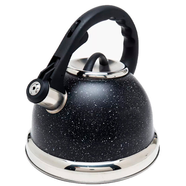 фото Чайник для плиты из нержавеющей стали со свистком 3 л