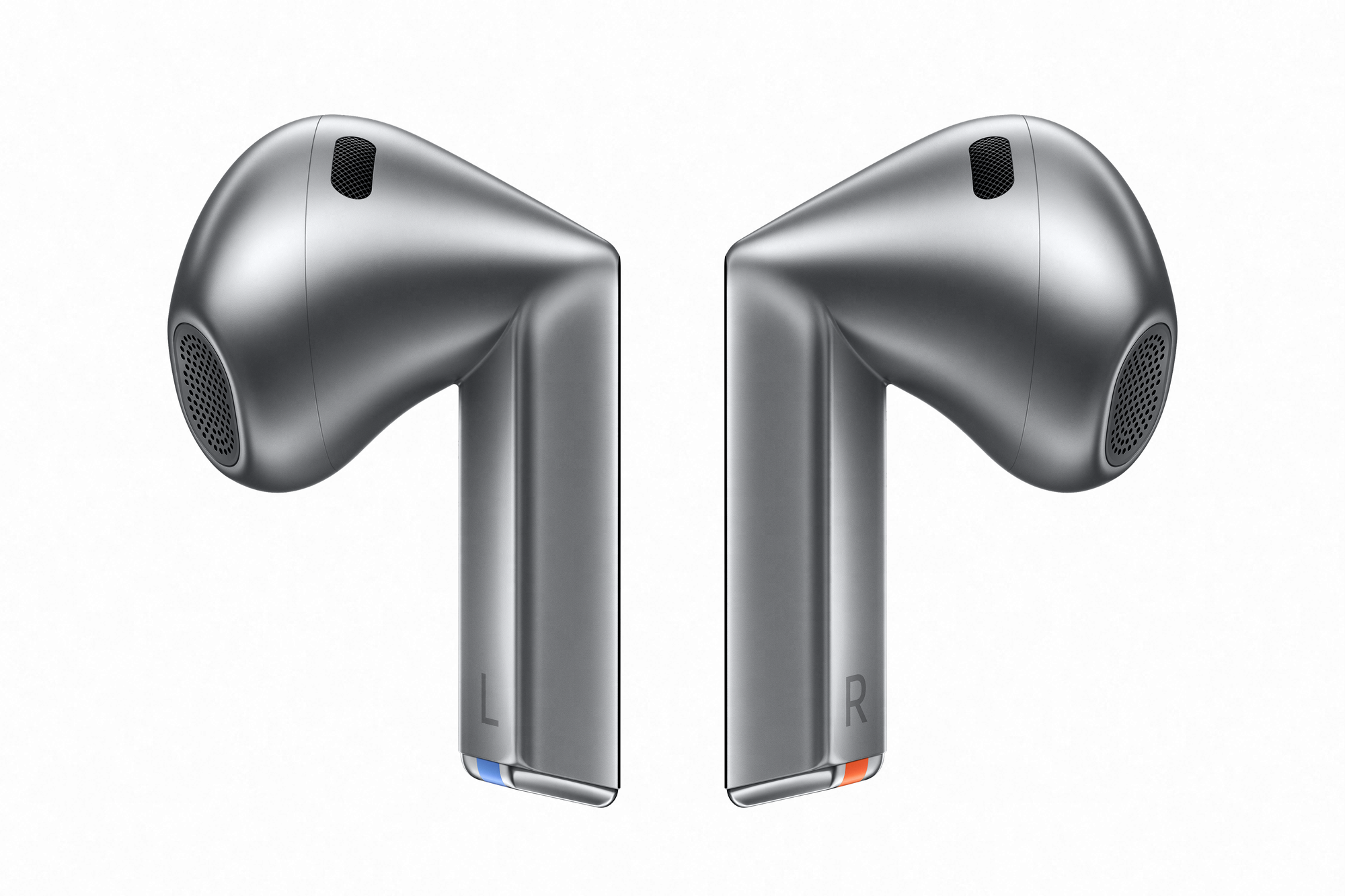 Наушники Беспроводные Samsung Galaxy Buds3 silver (Серебристые) — фото 1