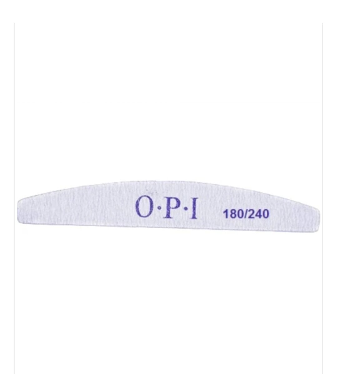 OPI пилки для изменения длины 180/240, 5шт, полумесяц — фото 1