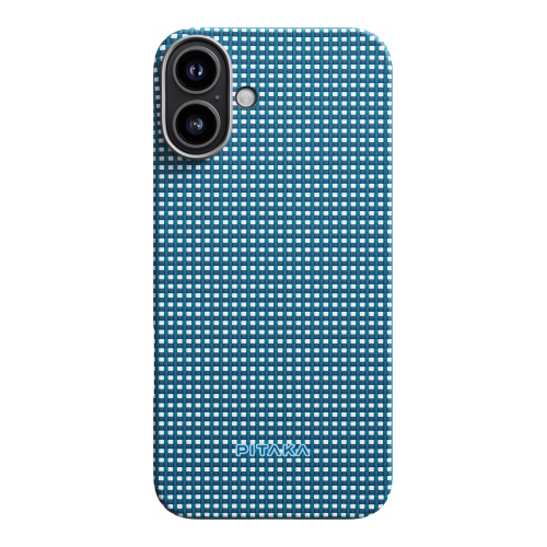 Чехол Pitaka Ultra-Slim Case для iPhone 16, Ocean Blue синий, голубой