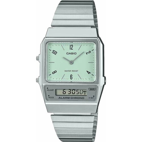 фото Наручные часы casio vintage, серебристый