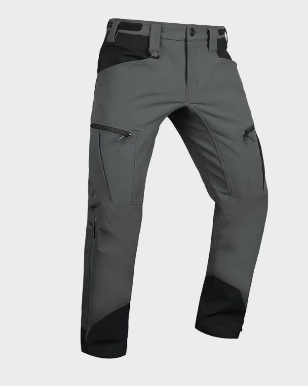 Брюки "Pelican" soft shell серые — фото 1